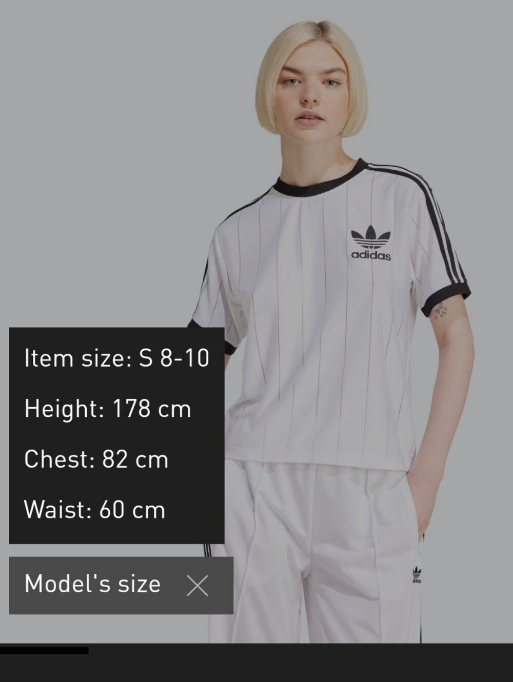 Adicolor 3-Stripes Pinstripe Tee